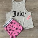 Juicy Couture NWT  Logo Crown Pajama Shorts and Tanktop Sleepwear Set Photo 0