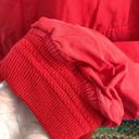 United Colors Of Benetton Vintage  Red Zip Up Bomber Jacket - Size 48 Photo 5