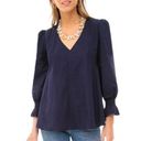 Tuckernuck  Pomander Place Navy Easton Blouse Photo 0