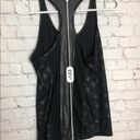 Xersion  Womens Sporty Athletic Racerback Black Workout Tank Size M Photo 4