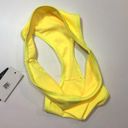 California Waves  YELLOW Ribbed Bikini Swim Bottom Photo 5