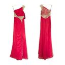 Mori Lee Paparazzi Bright Pink Dress Rhinestone Formal Gown NEW Retail $340 NWT Photo 1