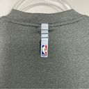 Adidas  Heathered Gray Golden State Warriors Long Sleeve Top Small Photo 4