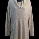 Chico's Chico’s Beige Cable Knit Turtleneck Sweater Top Photo 1