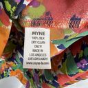 Myne  Silk Floral Sheath Sleeveless Dress Size 0 Photo 6