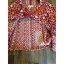 CAbi  shrug wool blend knit sweater fair isle size medium Photo 4