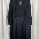 City Chic  Black Uptown Girl Dress Sz.S(16) NWT Photo 4