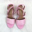 Bamboo NEW  | Braided Heel Maddy Sandals - PINK Photo 10