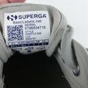 Superga  2790 Platform Sneakers Womens 7US Gray Canvas Cotton Lace Up Photo 7