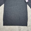 Everlane  The Cashmere Turtleneck Mini Sweater Dress Dark in Gray Donegal Size L Photo 5