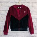 Adidas  Velour Bomber Jacket Photo 0