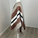 Dynamite  Striped Poncho Sweater OS Photo 2