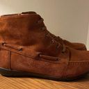 Comfortview  Faux Suede Side Zip Bohemian Rust Ankle Bootie-10 Photo 2