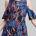 Maeve Anthropologie  Elia Cold Shoulder Floral Dress 0 Photo 0