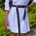 Pretty Little Thing White Shirt Dress Photo 3