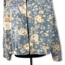 Coldwater Creek Vintage 90’s  Light Floral Denim Jacket Photo 2