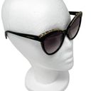 Alexander McQueen  AM0181S Cat Eye Jeweled Sunglasses Havana Tortoise w/ case Photo 9