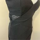 Honey and Rosie  Black Bodycon Bandage Dress S/M Photo 4