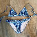 Cupshe Tie Dye Triangle Bikini  Photo 1