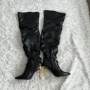 Shoedazzle  Women’s Marcey Heeled Tall Boot in black size 9 Photo 10