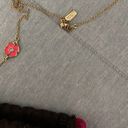 Kate Spade Two Tone Pink Flower Necklace Photo 3