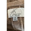 Joan Vass  Cozy Classic Brown cashmere blend tunic button back hi lo sweater med Photo 5