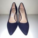 Kate Spade Blue Velvet Heels Photo 3