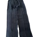 Young Fabulous and Broke  Navy Tencel Wide Leg Pants Photo 0