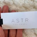 ASTR Nordstrom White Crop Top Photo 5