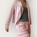 Juicy Couture  Velour Velvet Pink PJ Set Size M Photo 4