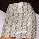 Altar'd State Snakeskin Leather Skirt Photo 0