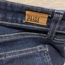 Paige  Skyline Blue Dark Wash Bootcut Mid Rise Jeans Size 27 In Michelle Photo 9