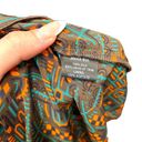 Anna Sui  Beaded Long Sleeve Tunic Top Dress Brown Orange Green Size 6 Photo 6