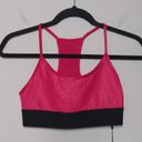 Koral  Pink Black Sports Bra S Textured Racerback New with Tags (NWT) Photo 8