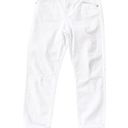 AG Adriano Goldschmied NEW AG ExBoyfriend Slouchy Slim High Rise Distressed White Denim Jeans Size 24 Photo 0