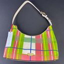 Bermuda Frances Valentine Laura  Plaid Hobo Bag Photo 6