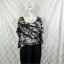 Lane Bryant  Peplum Abstract Print Party Dress Size 20 NWT Photo 4