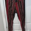 Terra & Sky  Boho Mixed Patterns Soft Leggings - Size 1X Photo 4