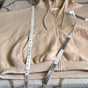 Lounge Mable cream oversized balloon sleeve zip up hoodie sweatshirt  jacket Photo 3