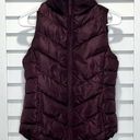 SO Puffer vest xs front pockets plum color winter sports athleisure Photo 0