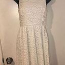 Lush Clothing LUSH WOMENS SLEEVELESS WHITE LACE SUMMER DRESS NWOT SIZE S Photo 0