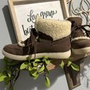 True Craft Cozy Sneaker Boot Lace Up Brown Comfy Womens 8 Photo 1