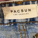 PacSun Mom Short Jean Denim High Rise Waist Acid Wash 27 Photo 4