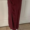 Rag and Bone  Amber twist-front silk crepe de chine midi skirt Photo 9