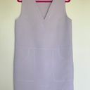 Derek Lam 10 Crosby women’s raised-seam knit lavender sleeveless dress size 8 M Photo 2