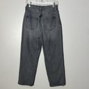 Universal Threads Universal Thread Vintage Straight Gray Wash Button Fly Jeans Size 4/27R Photo 4