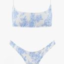 Amazon Blue Floral Bikini Set Photo 0