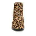 via spiga New  Vinson‎ Genuine Calf Hair Cheetah Booties Photo 3