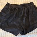 Lululemon Hotty Hot Shorts 4” Black Camo Size 6 Photo 2