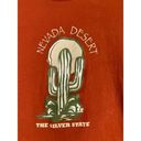 Primark  Women's Medium Terracotta Graphic T-Shirt Cactus Desert Crew‎ Neck Tee Photo 5